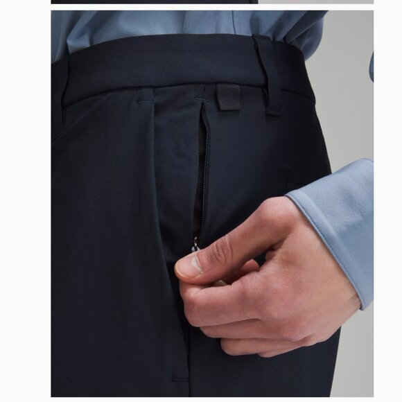 Lululemon Men's 36 Commission Classic Fit Shorts Navy 7" Warpstreme M7AFMS ️ - Picture 6 of 16